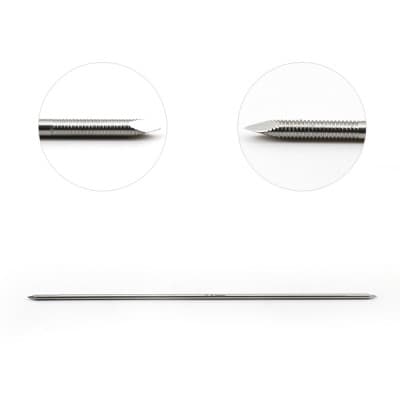 K Wire Double Trocar Threaded 9"