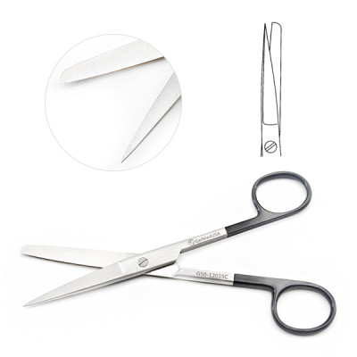 Operating Scissors SuperCut Sharp Blunt Straight 4 1/2 inch