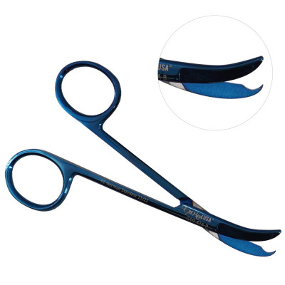 Northbent Stitch Scissors 4 1/2 inch Blue Coated