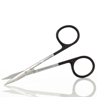 Stevens Tenotomy Scissors SuperCut Slightly Curved 4 1/4 inch - Blunt Tips
