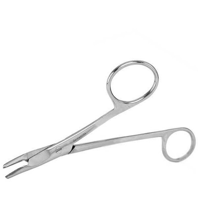 Gillies Sheehan Needle Holder and Scissors Curved 6 1/2 inch