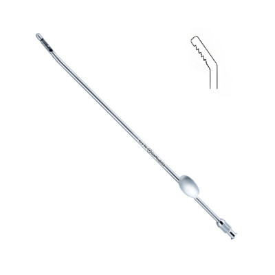 Novak Endometrial Suction Biopsy Curette Size 9 3/4 inch With Luer Hub 3mm Diameter