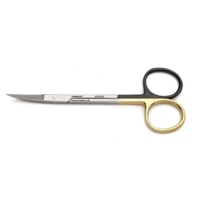 Iris Scissors with Sharp Tips 4 1/2 inch - Curved