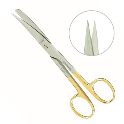 Operating Scissors Sharp Sharp Curved 4 1/2 inch - Tungsten Carbide