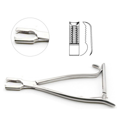 Kern Bone Holding Forcep 5 1/2 inch With Ratchet