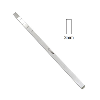 Lambotte Osteotome 7 inch Straight 1/8 inch (3mm) Calibrated