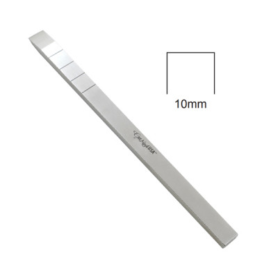 Lambotte Osteotome 7 inch Straight 3/8 inch (10mm) Calibrated