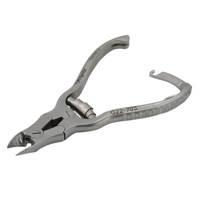 Nail Nipper 4 1/2 inch Concave Jaws Barrel Spring