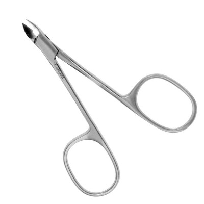 Tissue and Cuticle Nipper 3 inch 6 mm Straight Jaws Ring Handle