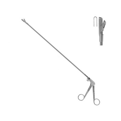 Yeoman Biopsy Forceps 4x8mm Bite Complete Ring Handles 16 inch
