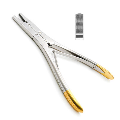 Wire Extraction Pliers 7 inch Double Action 6mm - Tungsten Carbide
