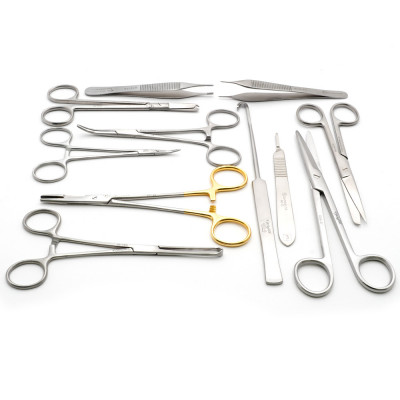 Surgery/Spay Pack with Olsen Hegar Needle Holder Insert Tungsten Carbide Includes