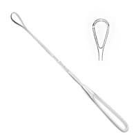 Bumm Uterine Curette 12" Large Malleable Shanks