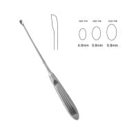 Halle Curette Straight Oval Cup