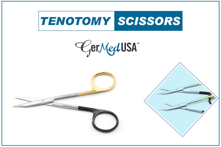 Bluntness and Delicacy Hand in Hand with Tenotomy Scissors