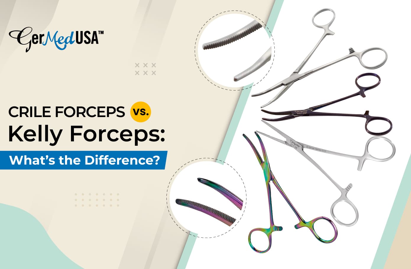 Crile Forceps vs. Kelly Forceps: What’s the Difference?