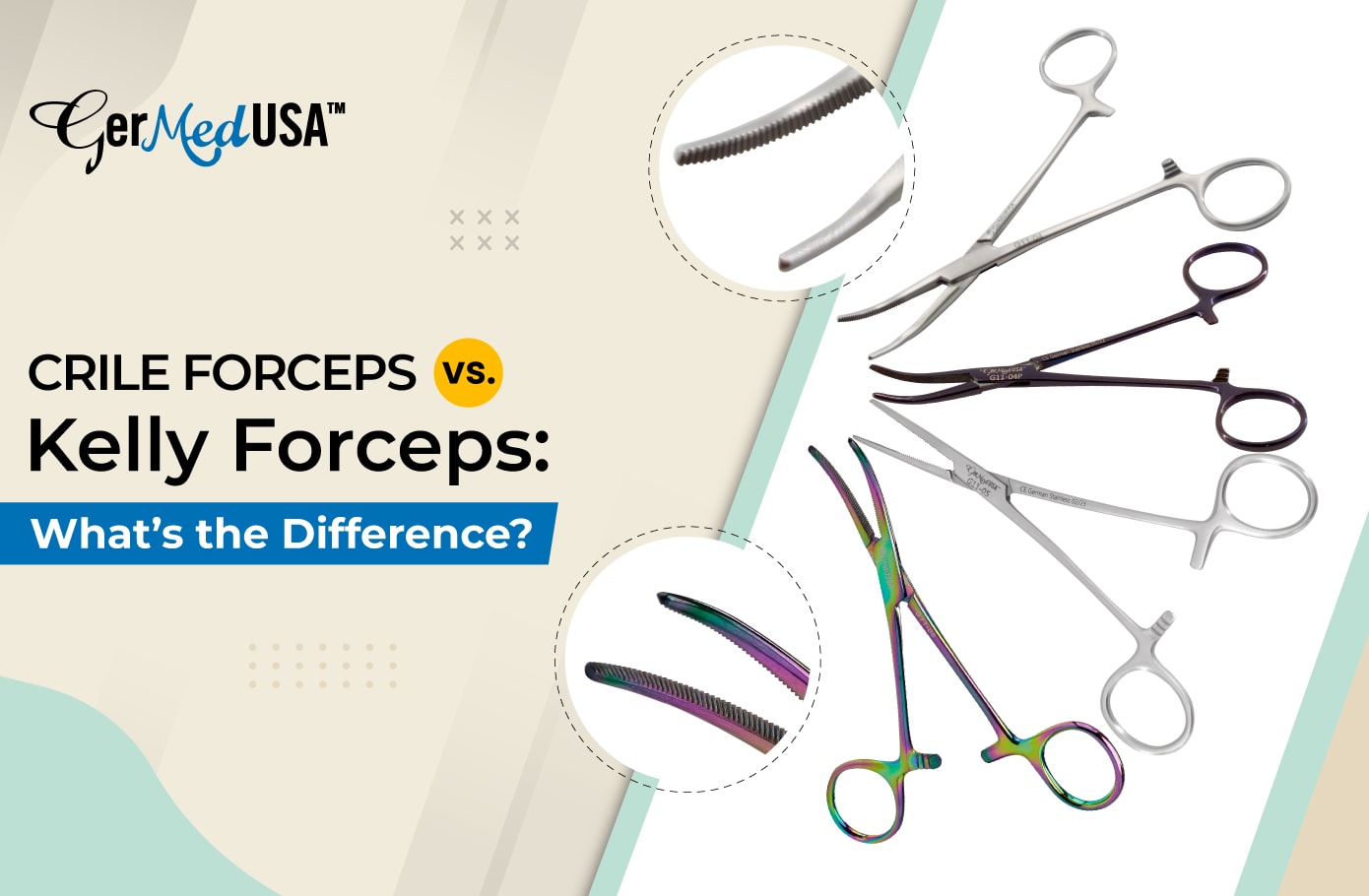 Crile Forceps vs. Kelly Forceps: What’s the Difference?