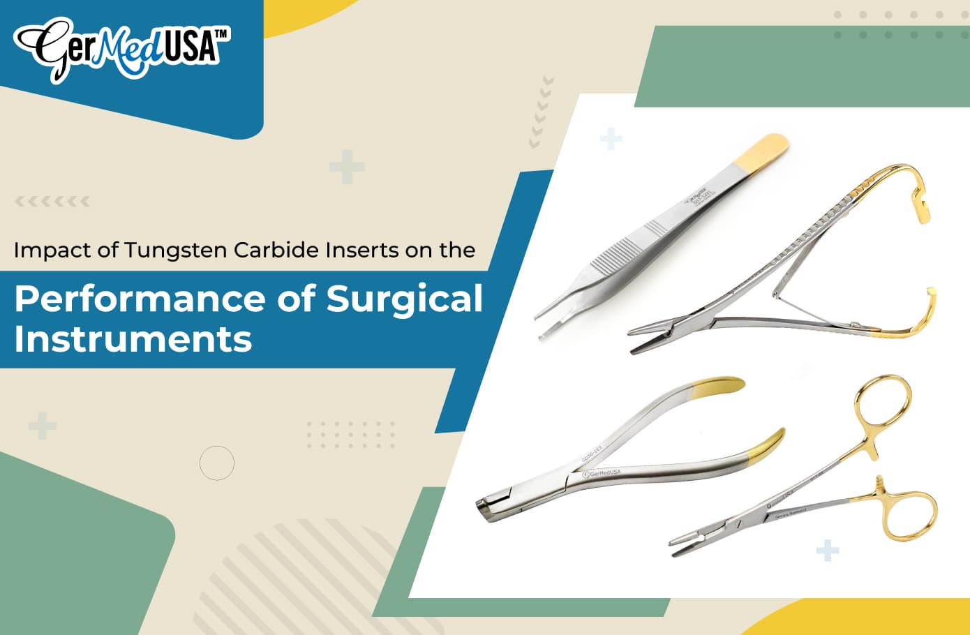 Impact of Tungsten Carbide Inserts on the Performance of Surgical Instruments