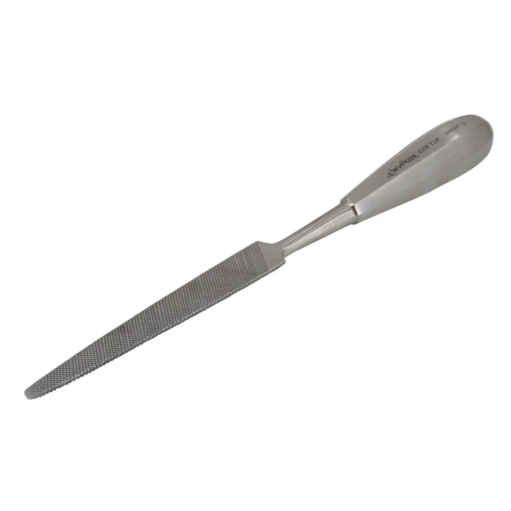 Bone File 11" Convex / Flat Tapered 23mm to 6mm
