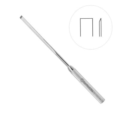 Spinal Fusion Chisel 9 1/2" Straight 6mm Tip