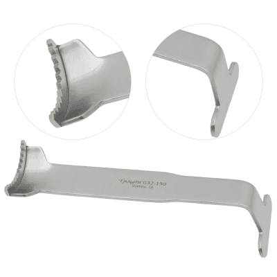 Semi-Circumferential Glenoid Retractor 8" Blade 5.4cm