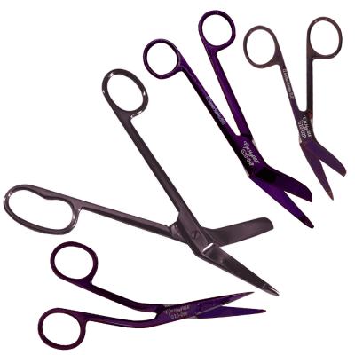 Lister Bandage Scissors Purple Coated