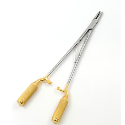 NeoGrip Chromosome Baumgartner Needle Holder 5" Tungsten Carbide