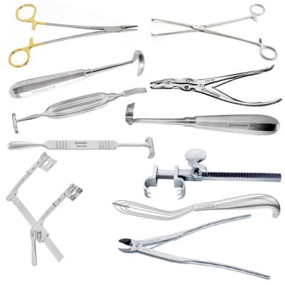 Thoracic System Instruments Sets Thoracic and Cardiac Surgery Sets | GerMedUSA Inc