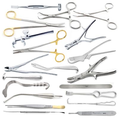 Thoracotomy Instrument List Thoracic and Cardiac Surgery Sets | GerMedUSA Inc