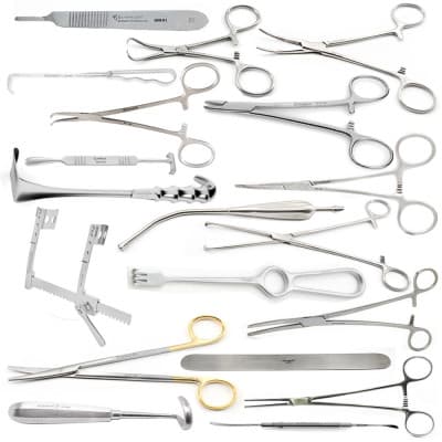 Lung Resection Instruments Thoracic and Cardiac Surgery Sets | GerMedUSA Inc
