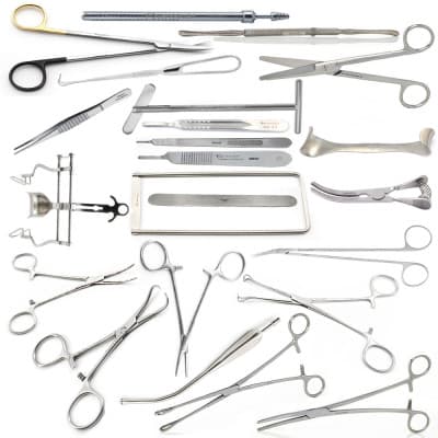 Thorascopy Instrument Set Thoracic and Cardiac Surgery Sets | GerMedUSA Inc