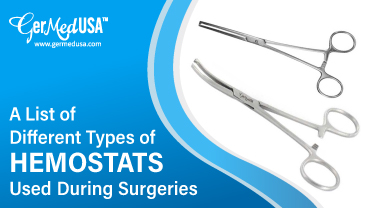 A List of Different Types of Hemostats Used During Surgeries