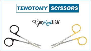 Bluntness and Delicacy Hand in Hand with Tenotomy Scissors