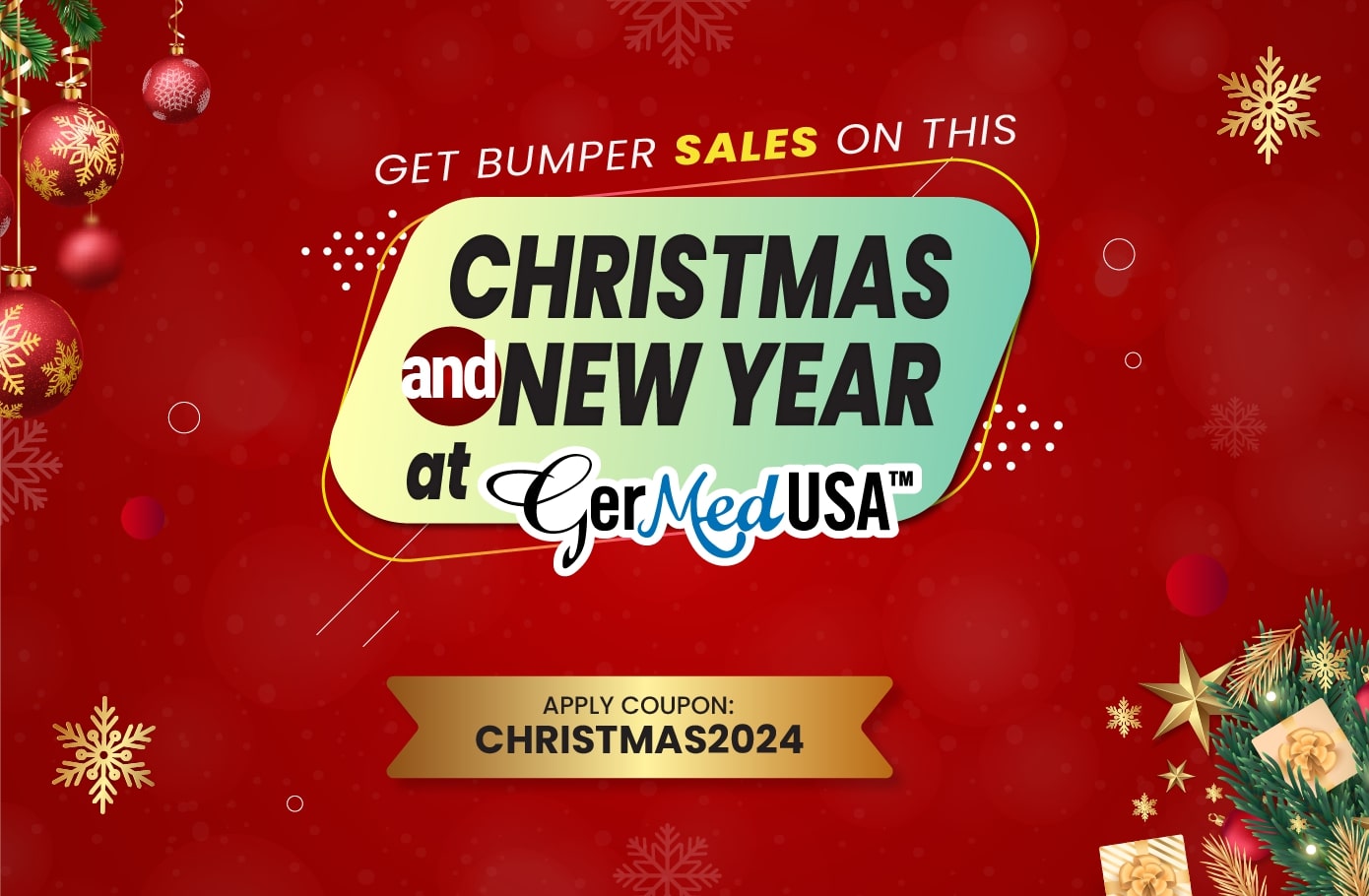 Celebrate Christmas and New Year with GerMedUSA and Get Discounts on Our Instruments