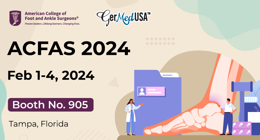 GerMedUSA Unveils Specially Designed New Foot and Ankle Instruments at ACFAS 2024