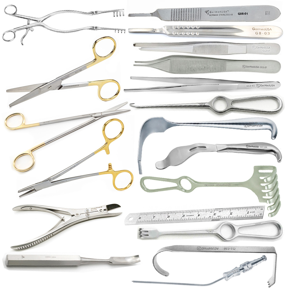 basic major orthopedic instrument set