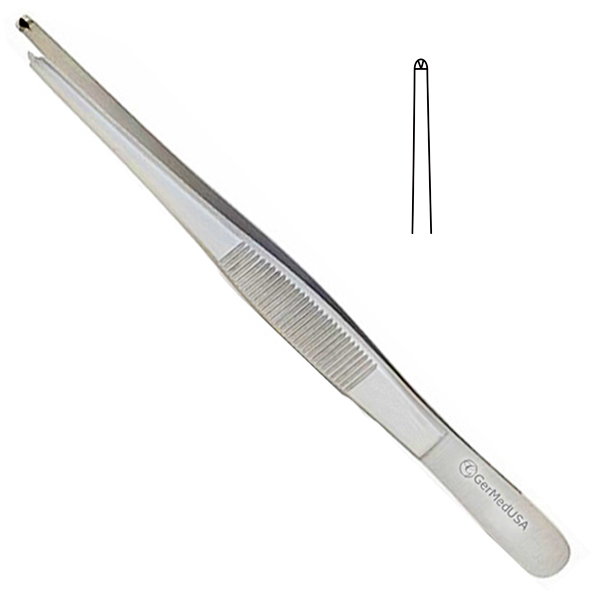 thumb tissue forceps 3x4 teeth
