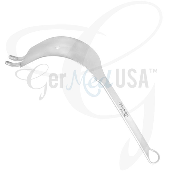 V4201  ペンタクル TP02 2mvetro Acetabular Retractors Modified Double Prong 12 1/2