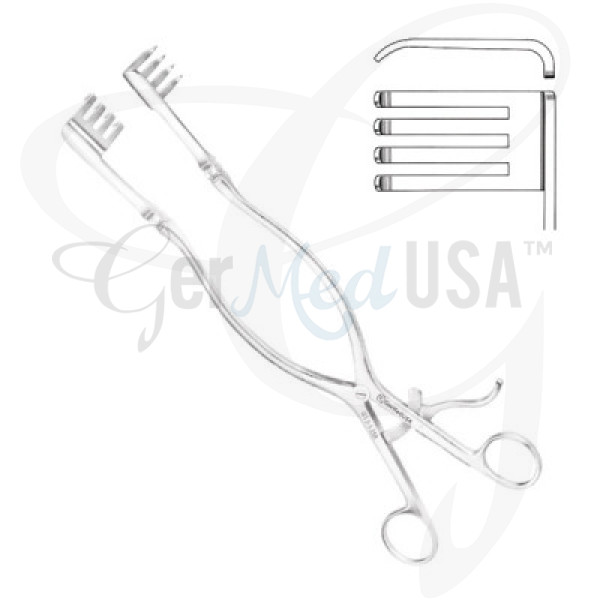 Beckman Adson Retractor Sharp GerMedUSA Inc