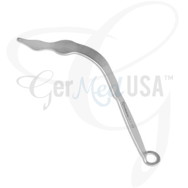Patella Retractor 9" 22mm Patella Pad Width 16mm Lower Blade