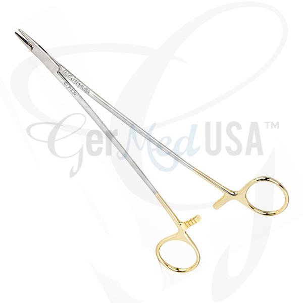 Debakey Needle Holder 7" Tungsten Carbide Insert GerMedUSA Inc