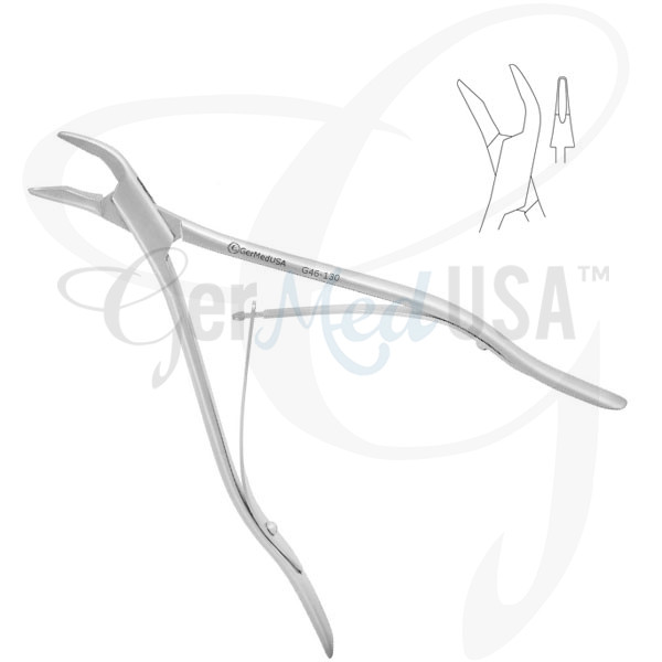 Stookey Rongeur Angled on Side 5mm Bite 8 1/4