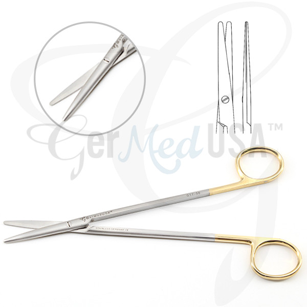 Metzenbaum Scissors Delicate Straight TC | GerMedUSA Inc.