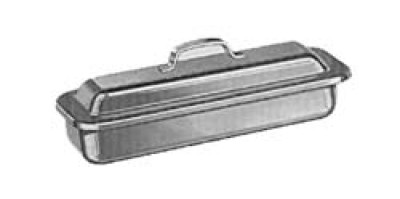 Instrument Tray and Cover, Size 22.5 x 12.5 x 5 cm
