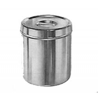 Dressing Jar with Cover, Size 10.5 x 13.8 cm, 1 1/4 Liter