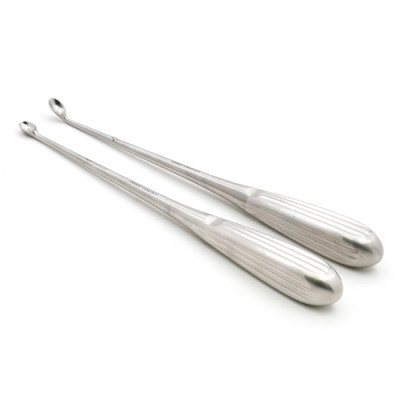 Brun Curette 7 inch Angled