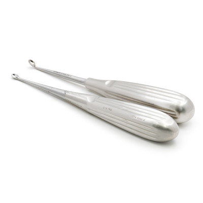 Brun Curette 9 inch Angled