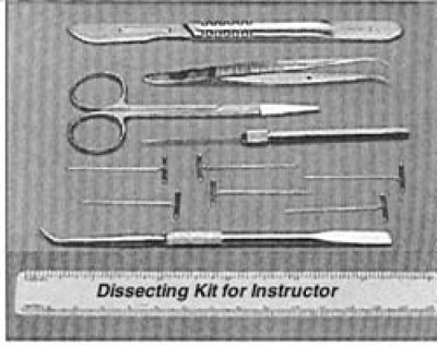 Dissecting Kit Instructors with Case