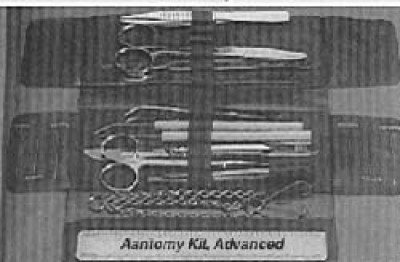 Dissecting Kit Advanced Anatomy with Case