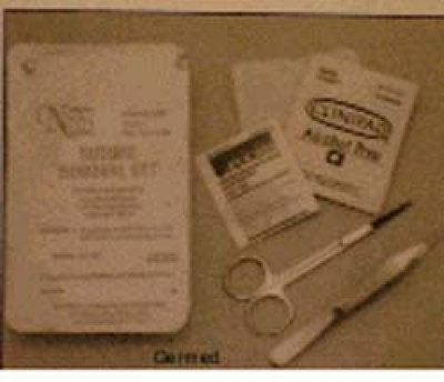 Suture Removal Kit, with Plastic Forcep, Cs/50